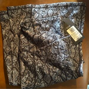 Women's Snake Print Flared Pants